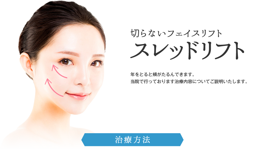 切らないフェイスリフト スレッドリフト